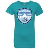 T-Shirts Tahiti Blue / YXS North Ridge Ski Resort Girls Premium T-Shirt