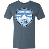 T-Shirts Indigo / Small North Ridge Ski Resort Men's Triblend T-Shirt