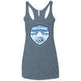 T-Shirts Indigo / X-Small North Ridge Ski Resort Women's Triblend Racerback Tank