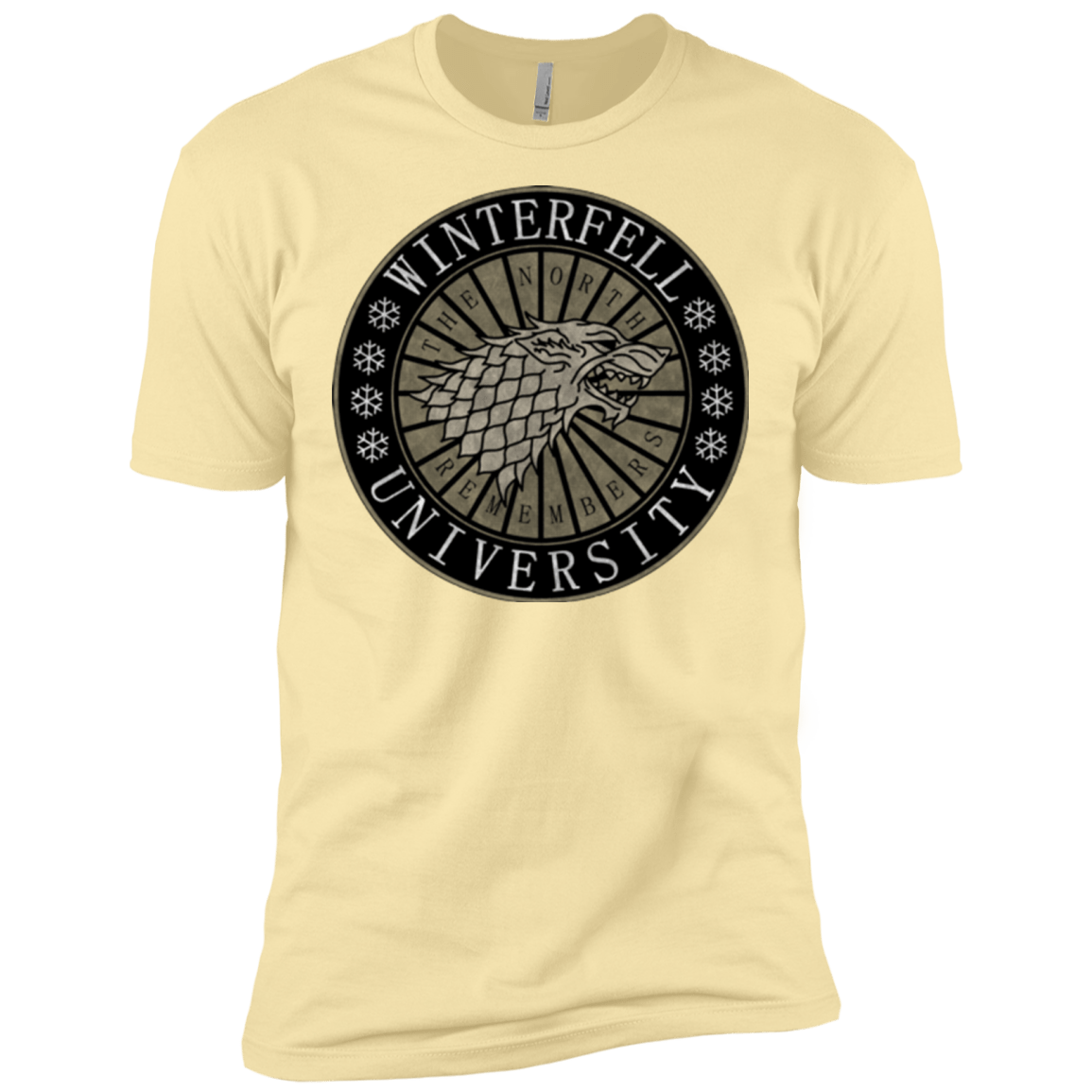 T-Shirts Banana Cream / X-Small North university Men's Premium T-Shirt