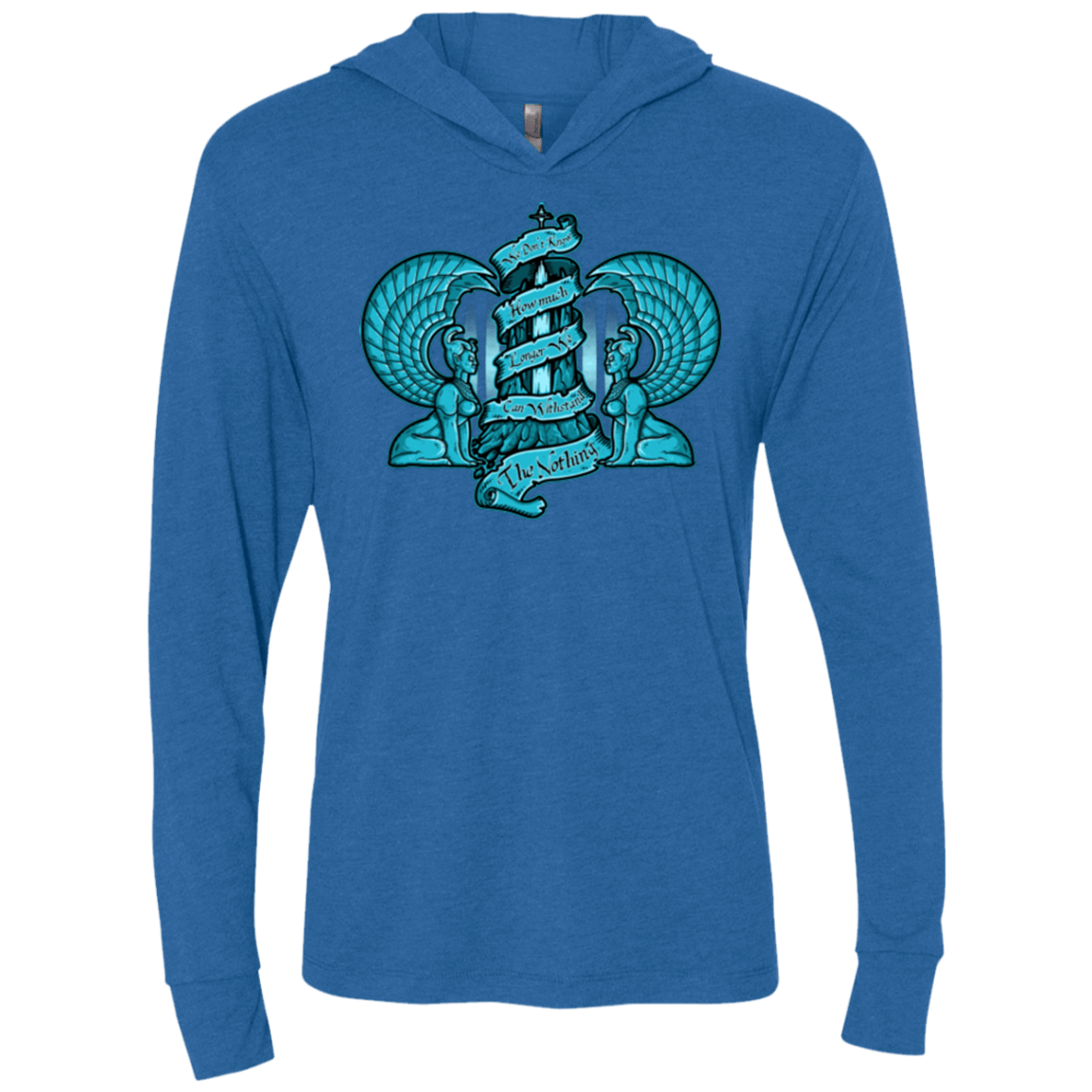 T-Shirts Vintage Royal / X-Small NORTHERN ORACLE Triblend Long Sleeve Hoodie Tee