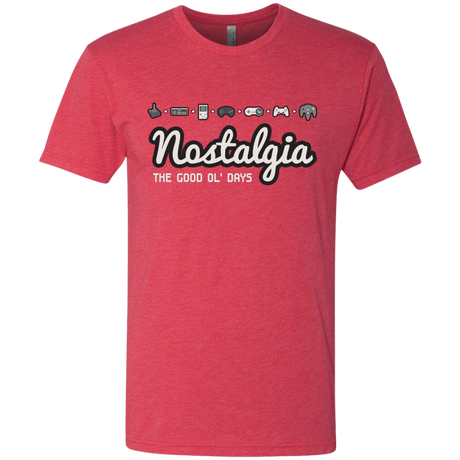 T-Shirts Vintage Red / Small Nostalgia Men's Triblend T-Shirt