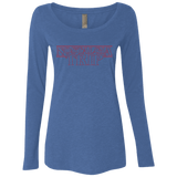T-Shirts Vintage Royal / Small Nostalgia Trip Women's Triblend Long Sleeve Shirt