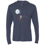 T-Shirts Vintage Navy / X-Small Not a Simply Portal Triblend Long Sleeve Hoodie Tee