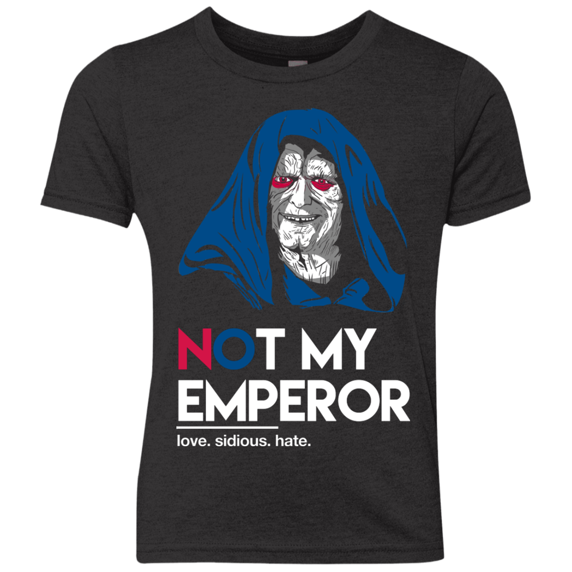 T-Shirts Vintage Black / YXS Not my Emperor Youth Triblend T-Shirt