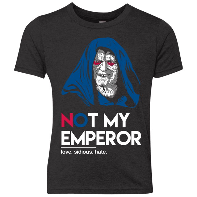 T-Shirts Vintage Black / YXS Not my Emperor Youth Triblend T-Shirt