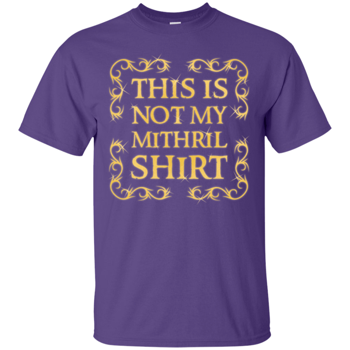 T-Shirts Purple / Small Not my shirt T-Shirt