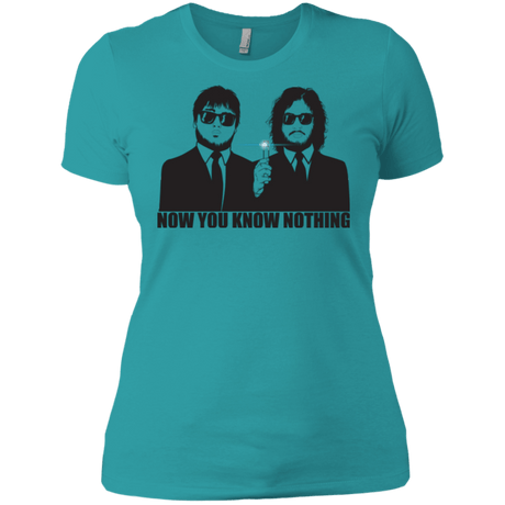 T-Shirts Tahiti Blue / X-Small NOW YOU KNOW NOTHING Women's Premium T-Shirt