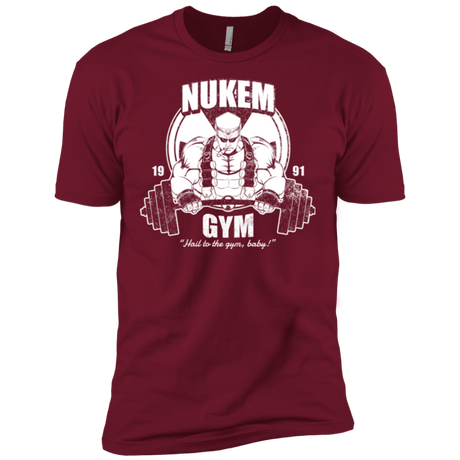 T-Shirts Cardinal / X-Small Nukem Gym Men's Premium T-Shirt