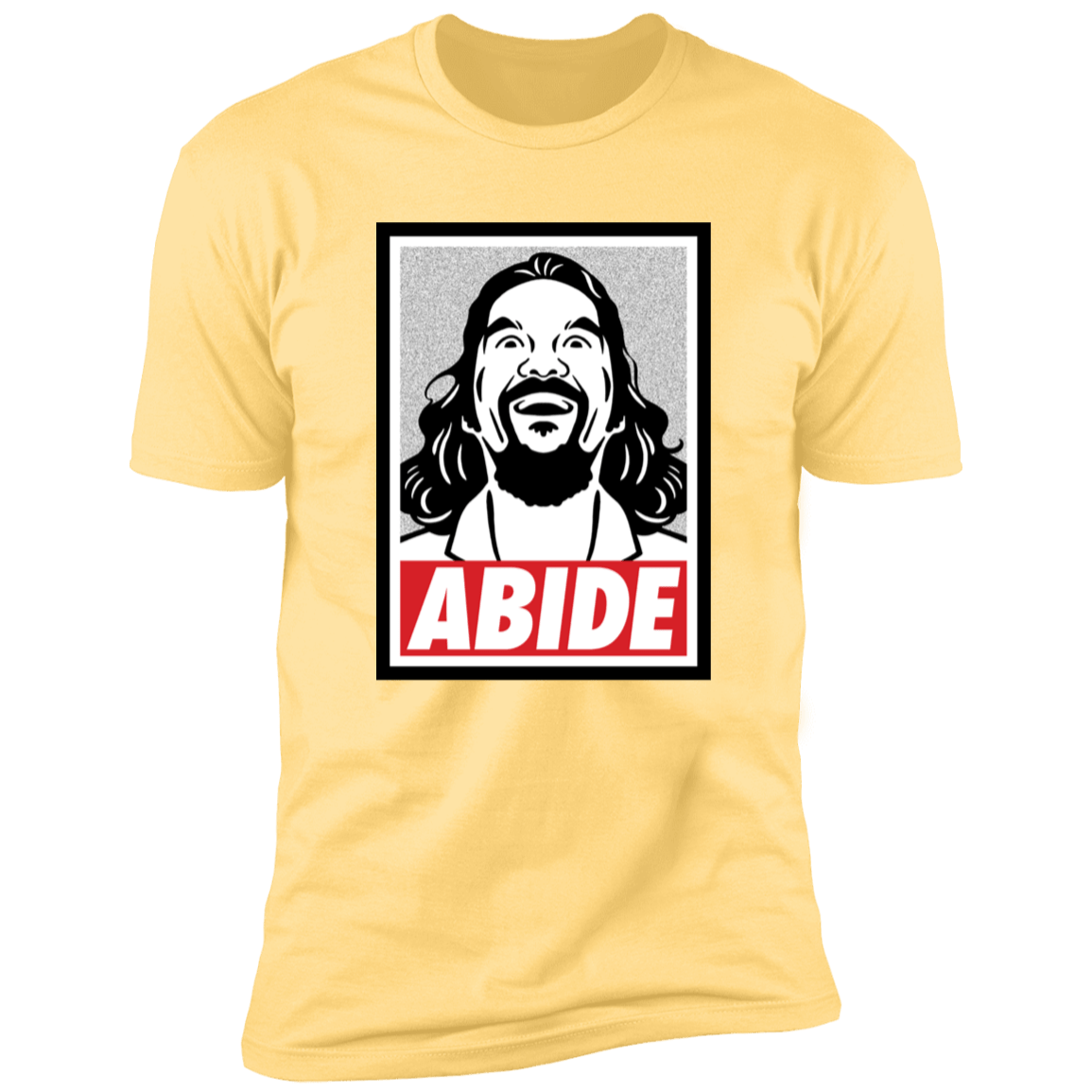 T-Shirts Banana Cream / S Obey Lebowski Men's Premium T-Shirt