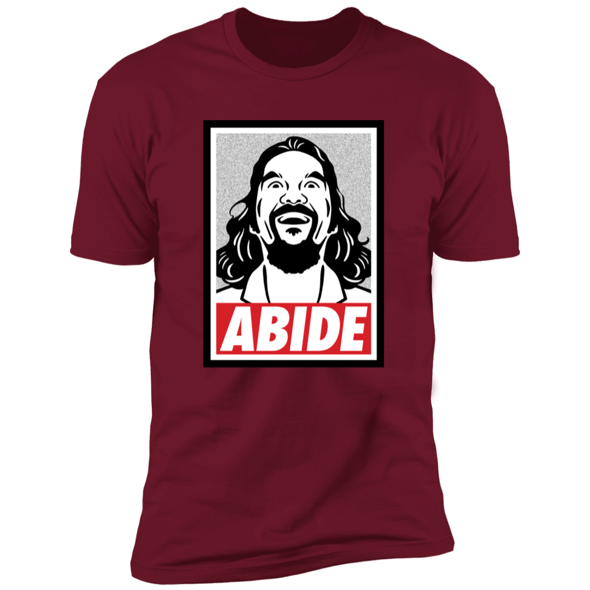 T-Shirts Cardinal / S Obey Lebowski Men's Premium T-Shirt