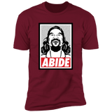 T-Shirts Cardinal / S Obey Lebowski Men's Premium T-Shirt