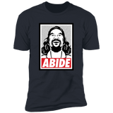 T-Shirts Indigo / S Obey Lebowski Men's Premium T-Shirt
