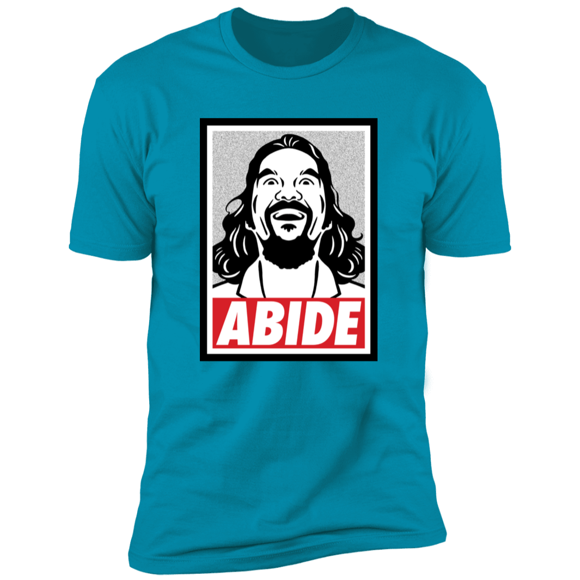 T-Shirts Turquoise / S Obey Lebowski Men's Premium T-Shirt