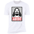 T-Shirts White / S Obey Lebowski Men's Premium T-Shirt