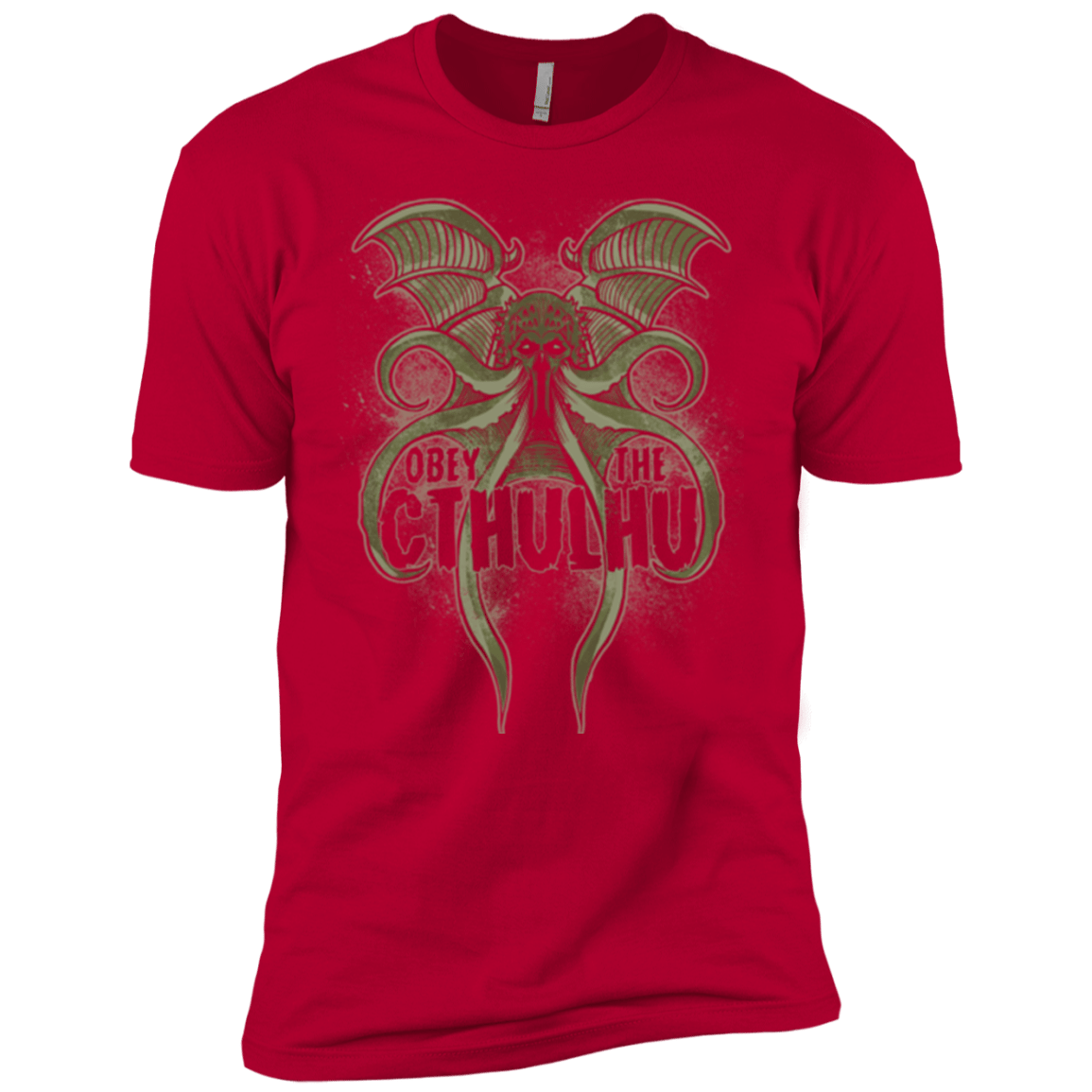 T-Shirts Red / YXS Obey the Cthulhu Boys Premium T-Shirt