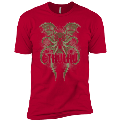 T-Shirts Red / YXS Obey the Cthulhu Boys Premium T-Shirt