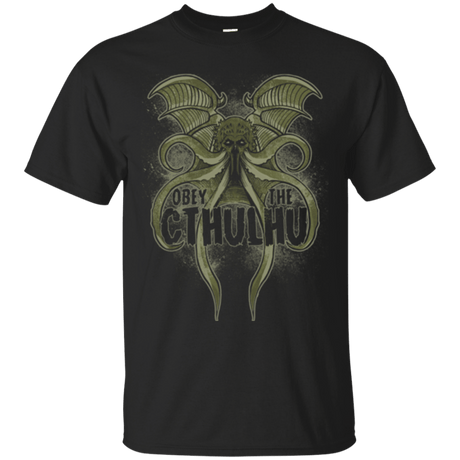 T-Shirts Black / Small Obey the Cthulhu T-Shirt