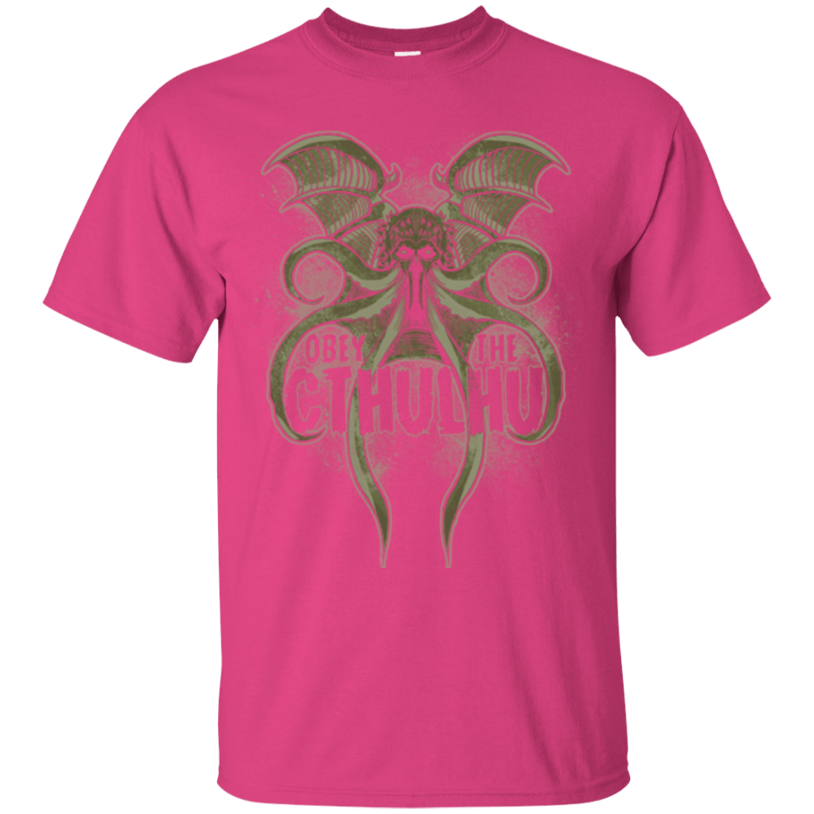 T-Shirts Heliconia / Small Obey the Cthulhu T-Shirt