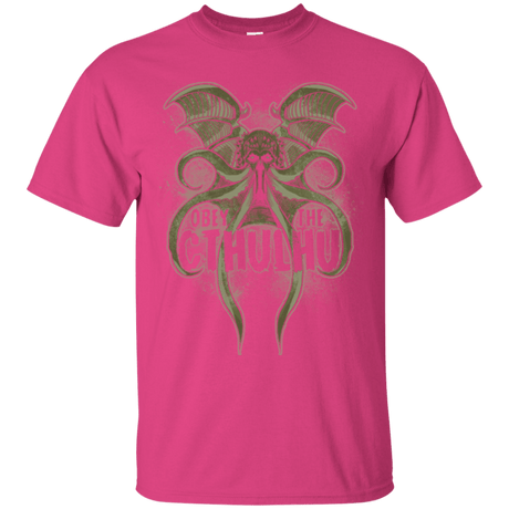 T-Shirts Heliconia / Small Obey the Cthulhu T-Shirt