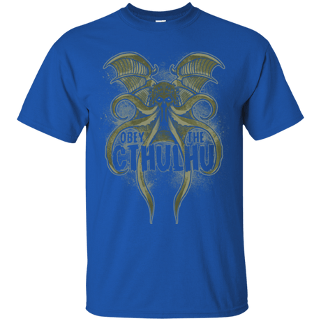 T-Shirts Royal / Small Obey the Cthulhu T-Shirt