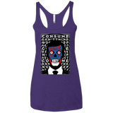 T-Shirts Purple / X-Small OBEY Women's Triblend Racerback Tank