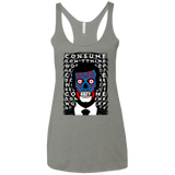 T-Shirts Venetian Grey / X-Small OBEY Women's Triblend Racerback Tank