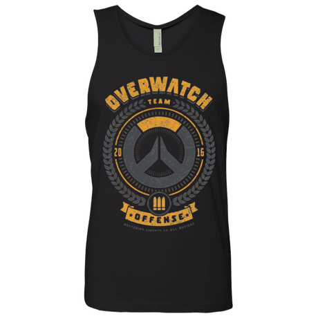 T-Shirts Black / Small Offense Team Men's Premium Tank Top