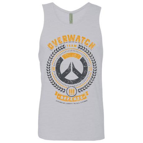 T-Shirts Heather Grey / Small Offense Team Men's Premium Tank Top