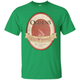 T-Shirts Irish Green / Small Ogdens Fire Whiskey T-Shirt