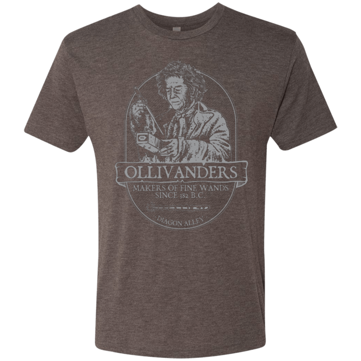 T-Shirts Macchiato / Small Ollivanders Fine Wands Men's Triblend T-Shirt