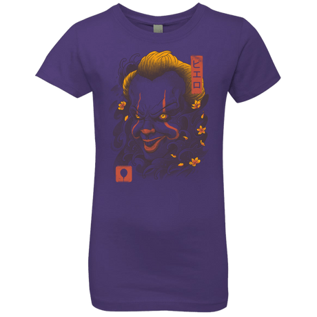 T-Shirts Purple Rush / YXS Oni Clown Mask Girls Premium T-Shirt