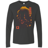 T-Shirts Heavy Metal / S Oni Clown Mask Men's Premium Long Sleeve