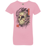 T-Shirts Light Pink / YXS Oni Jason Mask Girls Premium T-Shirt