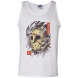 T-Shirts White / S Oni Jason Mask Men's Tank Top