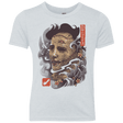 T-Shirts Heather White / YXS Oni Leather Mask Youth Triblend T-Shirt