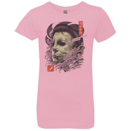 T-Shirts Light Pink / YXS Oni Slasher Mask Girls Premium T-Shirt
