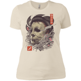 T-Shirts Ivory/ / X-Small Oni Slasher Mask Women's Premium T-Shirt