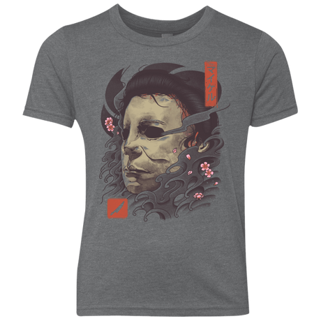 T-Shirts Premium Heather / YXS Oni Slasher Mask Youth Triblend T-Shirt