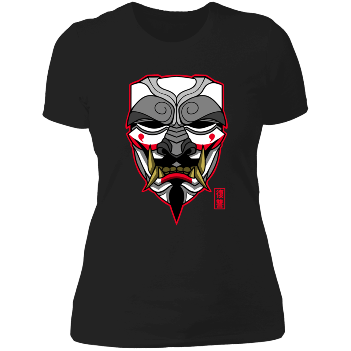 T-Shirts Black / X-Small Oni Vendetta Women's Premium T-Shirt