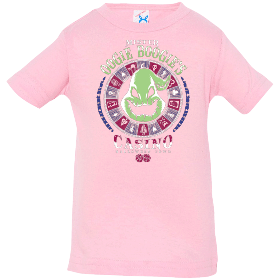 T-Shirts Pink / 6 Months Oogies Casino Infant Premium T-Shirt