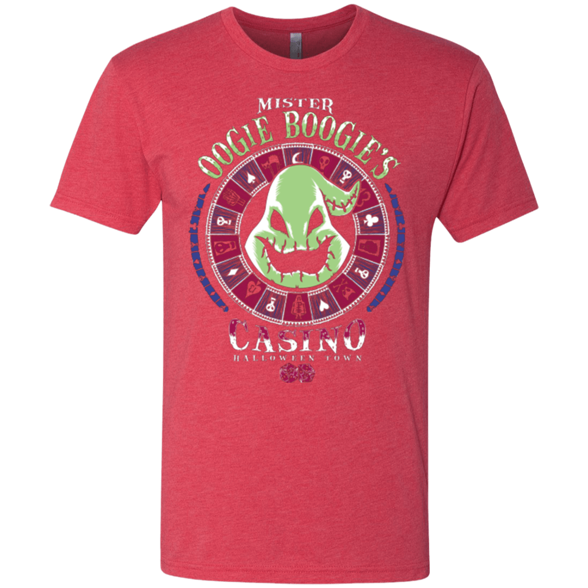 T-Shirts Vintage Red / Small Oogies Casino Men's Triblend T-Shirt