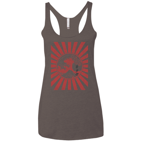 T-Shirts Macchiato / X-Small Otaku Flag Women's Triblend Racerback Tank