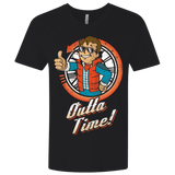 T-Shirts Black / X-Small Outta Time Men's Premium V-Neck