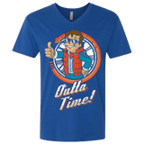 T-Shirts Royal / X-Small Outta Time Men's Premium V-Neck
