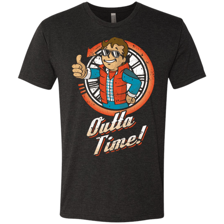 T-Shirts Vintage Black / Small Outta Time Men's Triblend T-Shirt