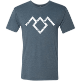 T-Shirts Indigo / Small Owl Symbol Men's Triblend T-Shirt