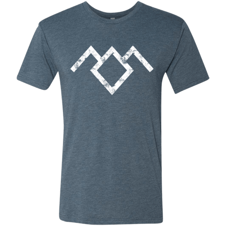 T-Shirts Indigo / Small Owl Symbol Men's Triblend T-Shirt