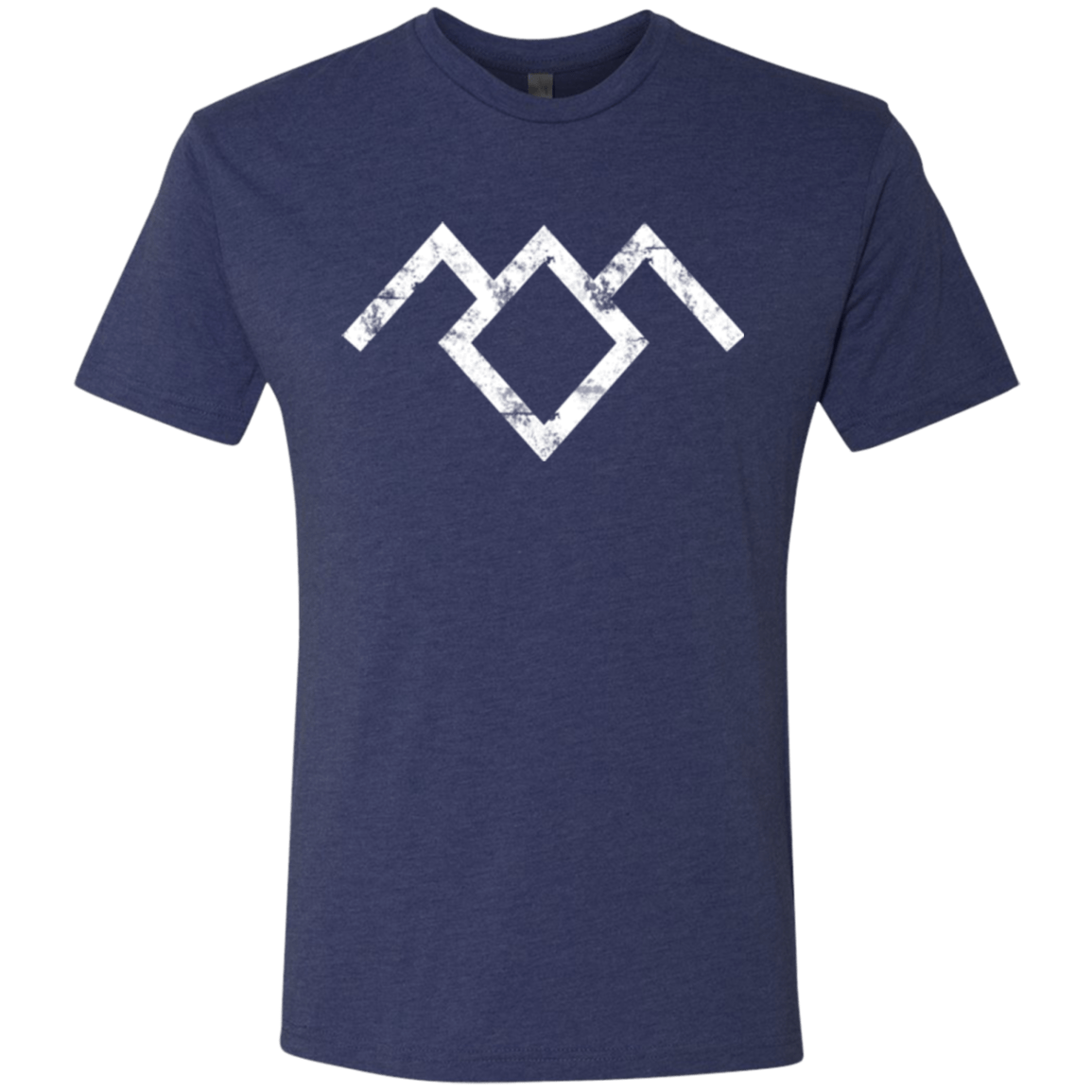 T-Shirts Vintage Navy / Small Owl Symbol Men's Triblend T-Shirt