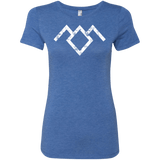 T-Shirts Vintage Royal / Small Owl Symbol Women's Triblend T-Shirt